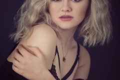 Magazine style portrait and modelling portfolio by Worcestershire portrait photographer Renata Clarke