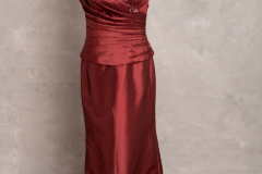 Burgundy halter neck mermaid maxi dress, up to sez 14