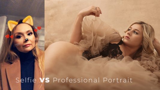 The Profound Difference Between Selfie and Professional Portrait