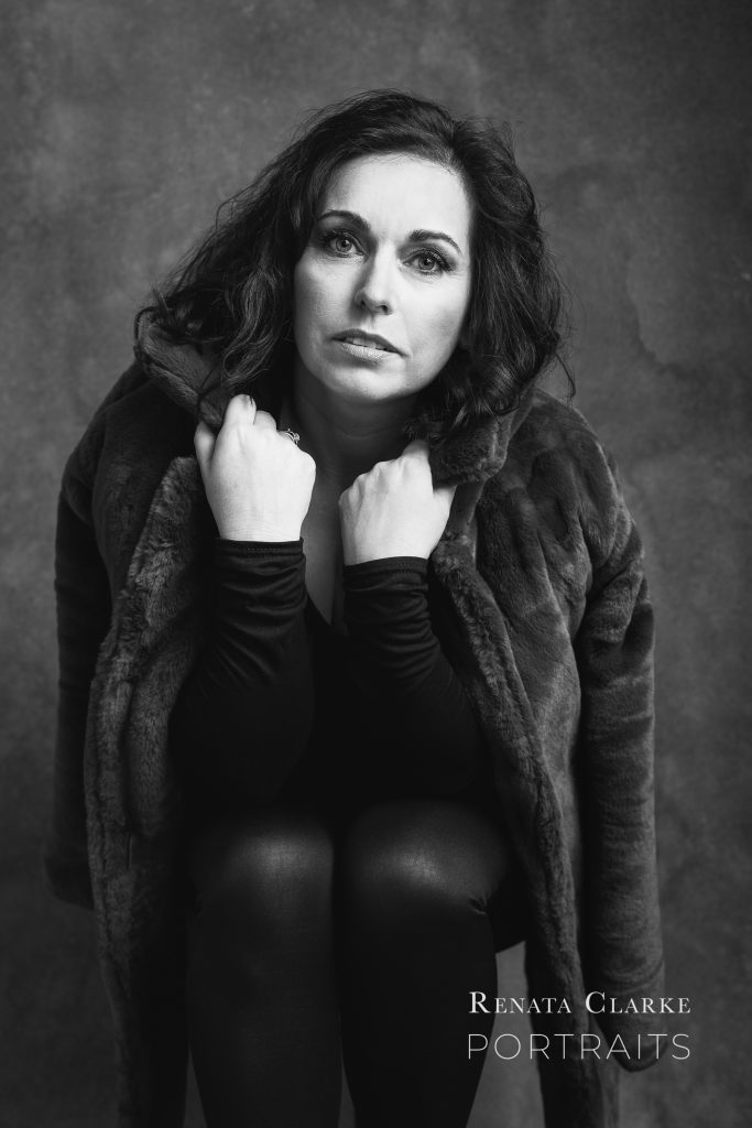 Authentic and feminine portrait of a woman on a journey of self-reclamation and self-empowerment, taken by Renata Clarke, the number 1 portrait & branding photographer in Ayrshire, Scotland, serving clients in Ayrshire, Glasgow, Renfrewshire and South Lanarkshire