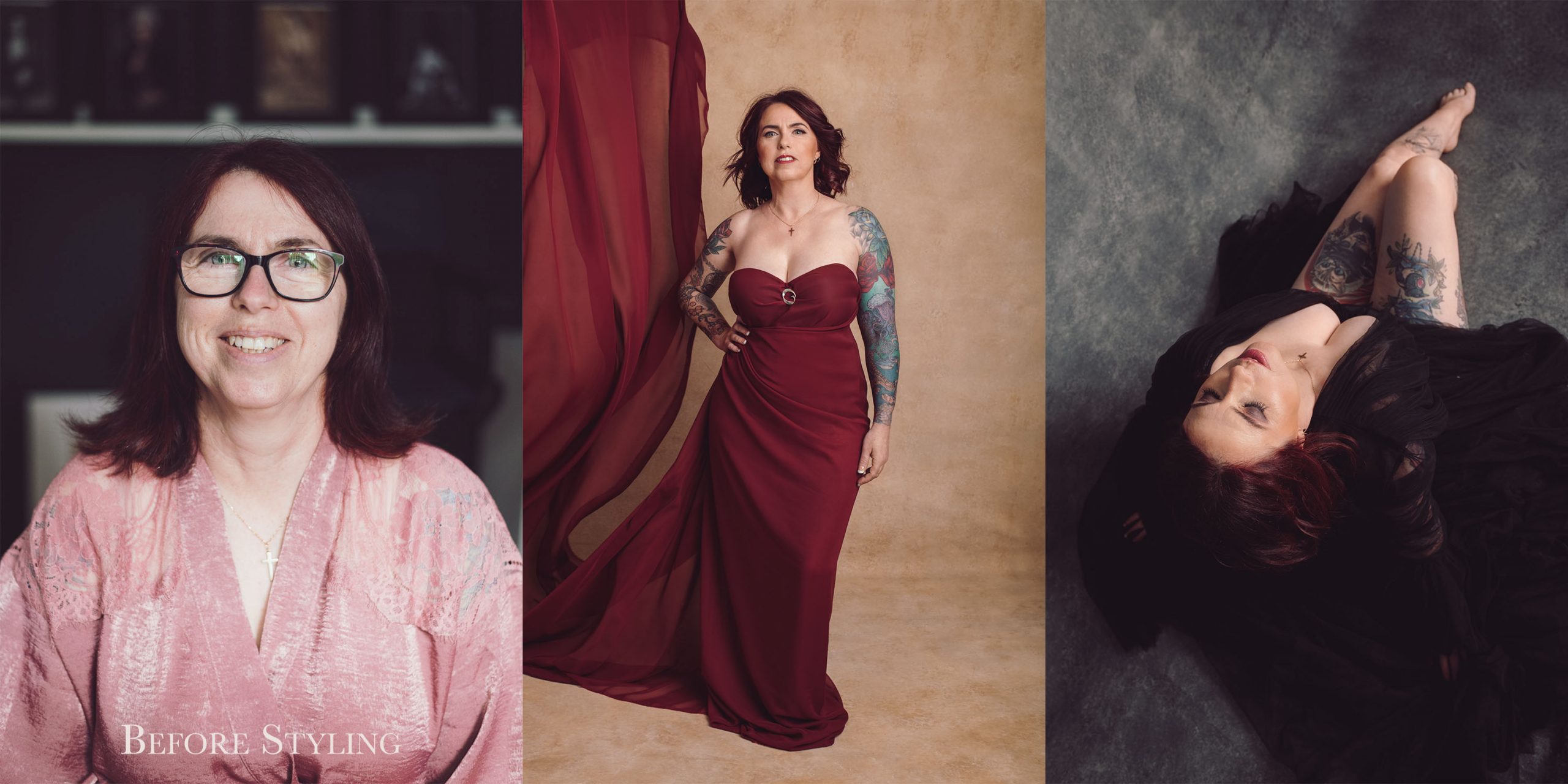 Authentic and feminine portrait of a woman on a journey of self-reclamation and self-empowerment, taken by Renata Clarke, the number 1 portrait & branding photographer in Ayrshire, Scotland, serving clients in Ayrshire, Glasgow, Renfrewshire and South Lanarkshire