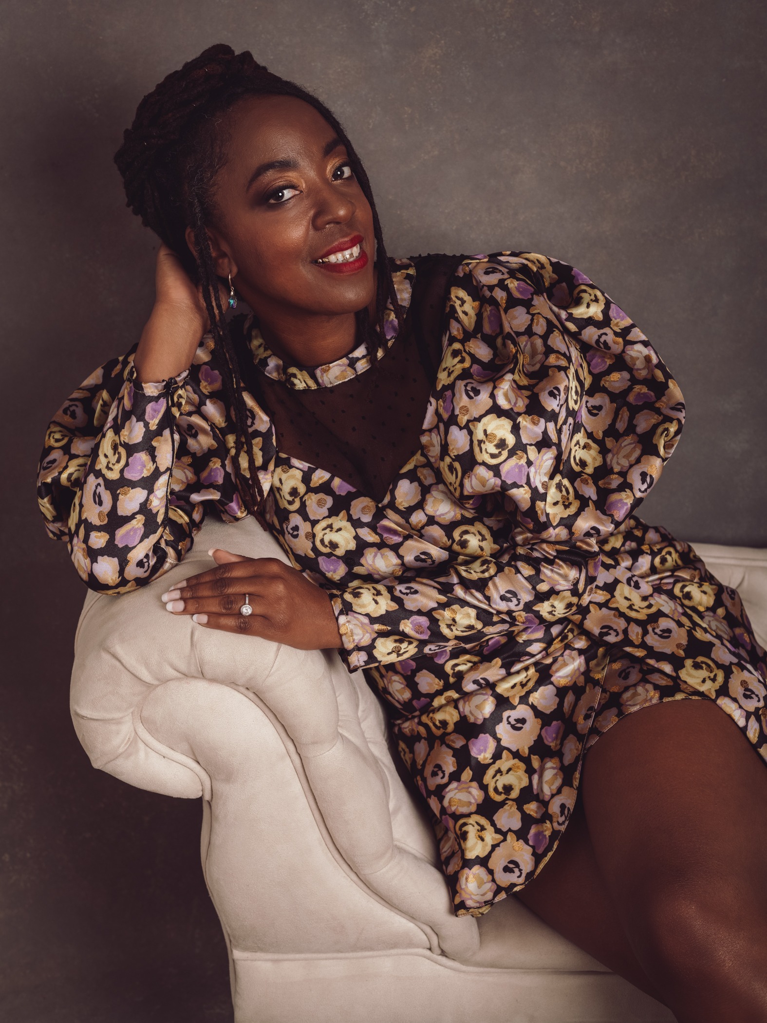 Authentic personal branding photography in Ayrshire with Melonie, reflecting self-worth, creativity, and empowerment for her poetry publishing journey.