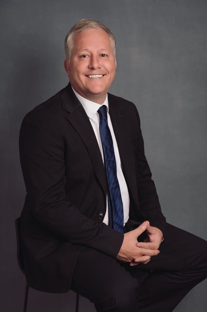 Premium executive headshot for LinkedIn profile, Ayrshire business photographer