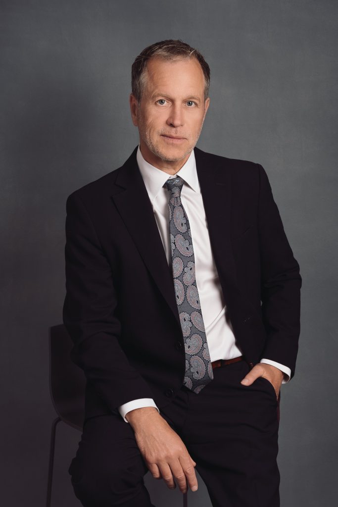 Premium executive headshot for LinkedIn profile, Ayrshire business photographer