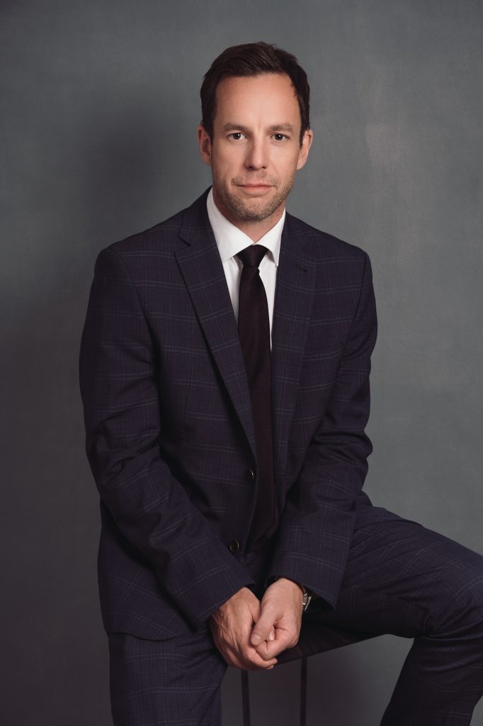 Premium executive headshot for LinkedIn profile, Ayrshire business photographer